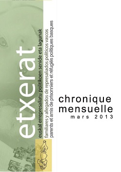 Chronique - Mars 2013 ETXERAT