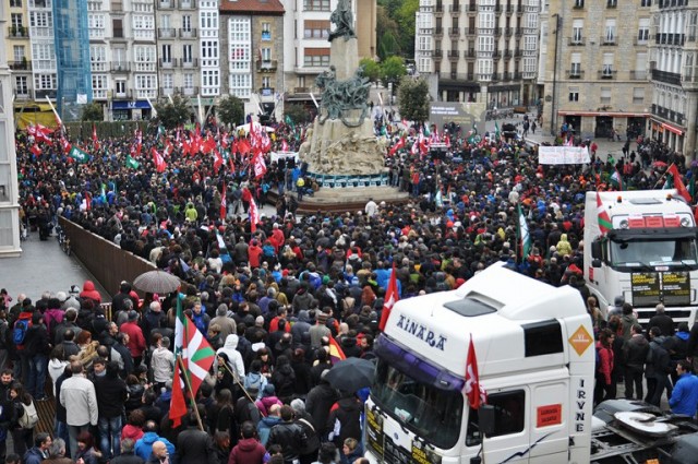 Maiatzaren 30eko Greba Orokorra : Gasteizeko manifestaldia