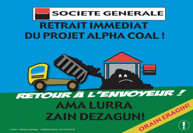 Affiche SG Alpha Coal Afitxa