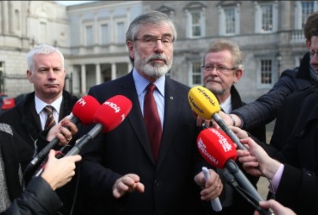  Pour Gerry Adams, qui nie toute responsabilité sur cette affaire et même toute appartenance passée à l’IRA, les accusations dont il fait l’objet font “partie d’une sinistre campagne incessante, malveillante et mensongère” menée par des adversaires  du processus de paix