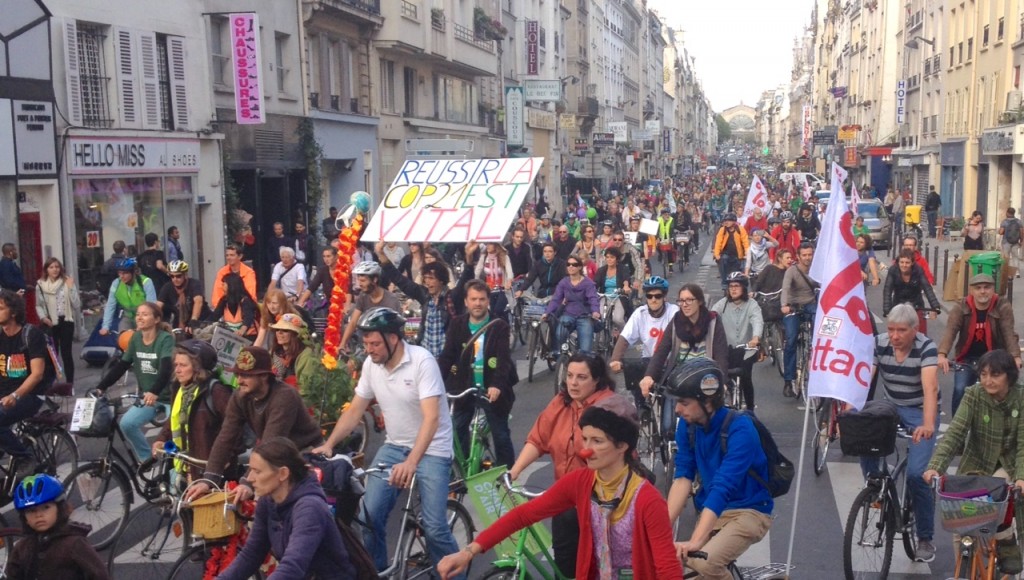 Pariseko Txirrindiraultza edo Climat Pride-a