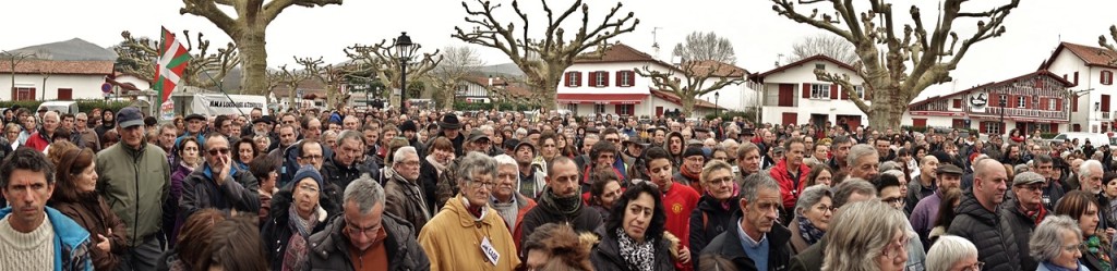 Rassemblement contre les mines d'or (Espelette le samedi 11 février 2017)