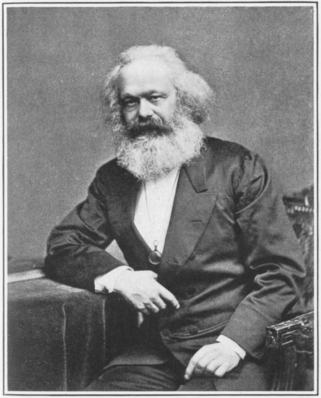 Karl Marx en février 1848.