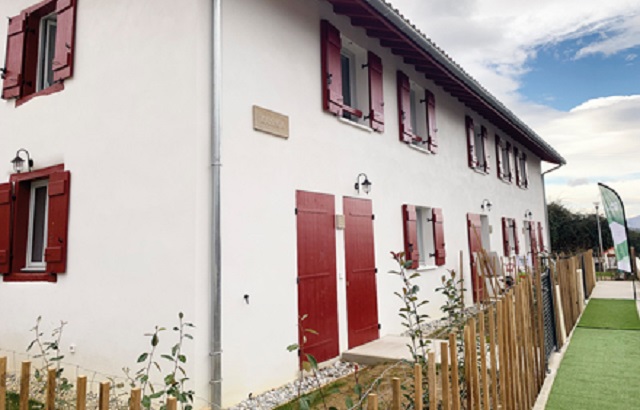 La résidence Kaminoa à Espelette : dans un ancien corps de ferme, le premier projet de logement en BRS.