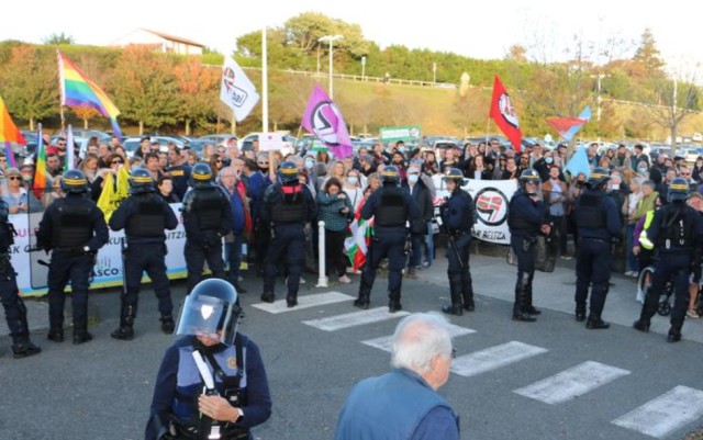 La visite d’Eric Zemmour, en octobre à Biarritz, a donné lieu à un rassemblement d’opposants.