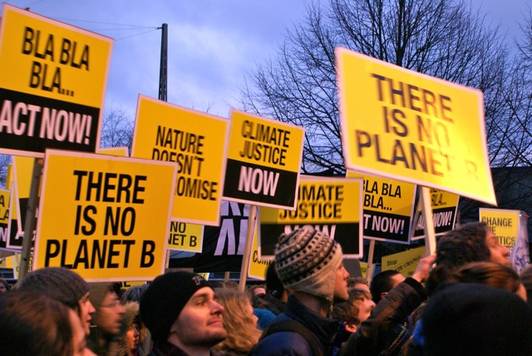 "Il n'y a pas de Planète B" (au Sommet Onusien sur le Climat à Copenhague en 2009)
