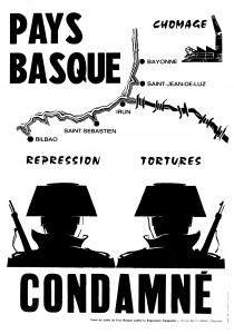 Affiche Pays Basque condamne¦ü