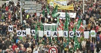 Manif anti-LGV Bayonne