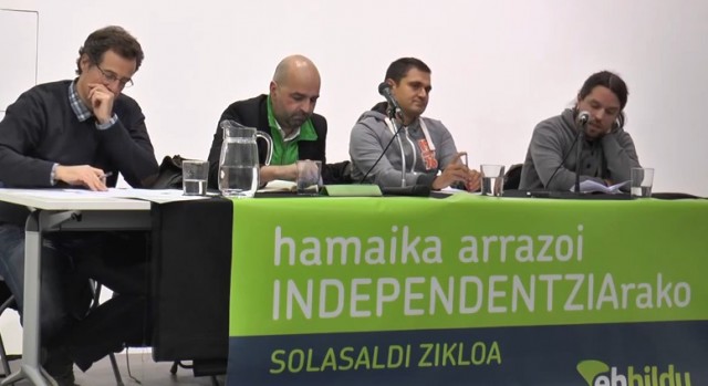 Independentzia Euskal Herrian- Nazioartea eta gure errealitatea-hitzaldia