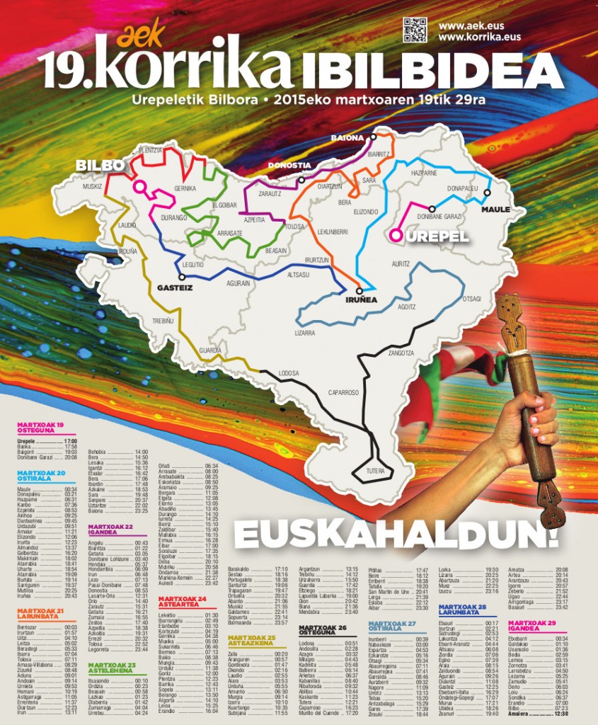 Korrika2015-Ibilbidea