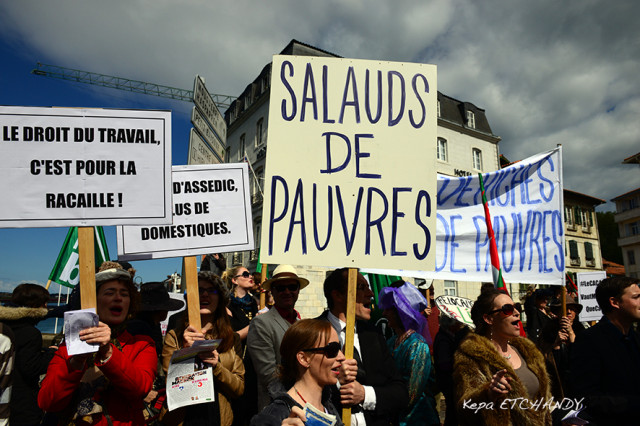 Le 1er mai de Bizi à Bayonne.