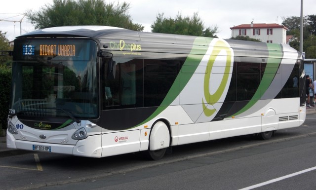 Un bus à Anglet…