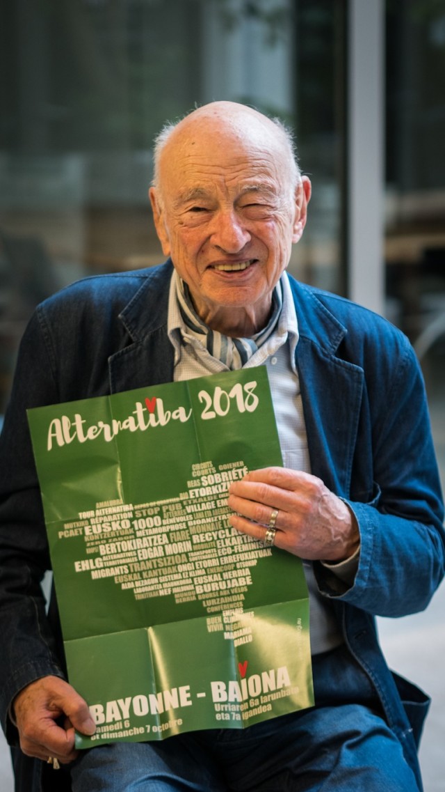 Edgar Morin appelle à Alternatiba