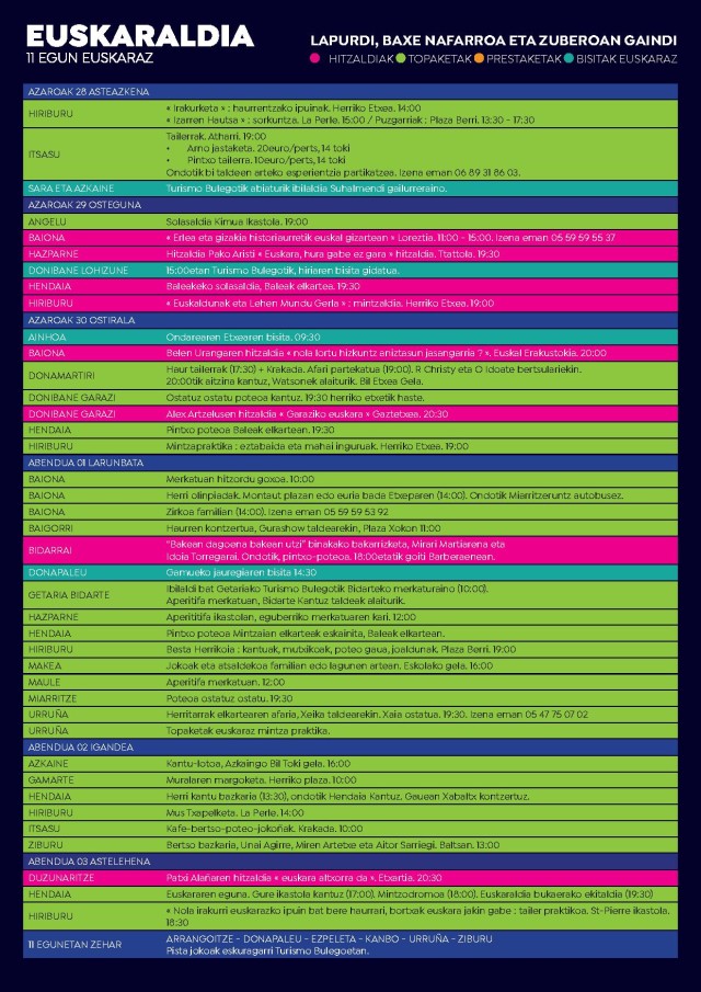 Euskaraldia_Ipar agenda2