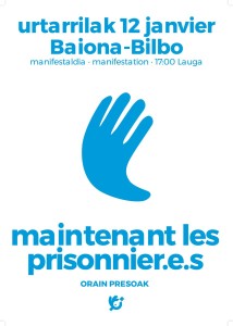 Orain presoak ! Maintenant les prisonnier·e·s @ Lauga | Bayonne | Nouvelle-Aquitaine | France