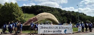 Mobilisation à Saint-Pée le 25 juillet pour la libération de “Xistor” Haramboure.