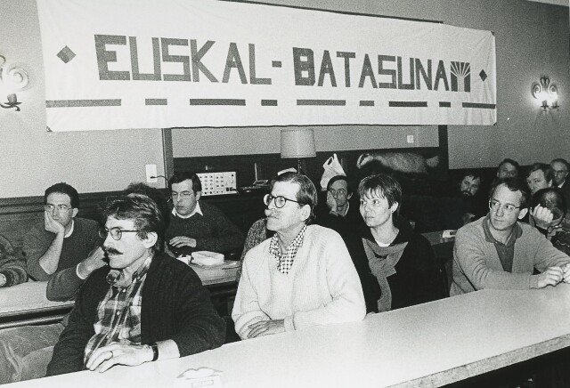 Iulen Madariaga au congrès d’Euskal Batasuna, janvier 1994.