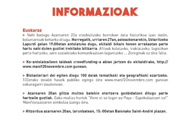 Informazioak