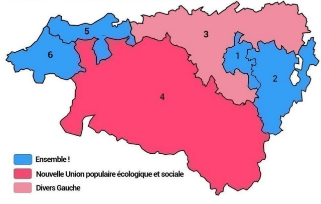 Législatives 2022 : résultats du second tour dans les circonscriptions des Pyrénées-Atlantiques 