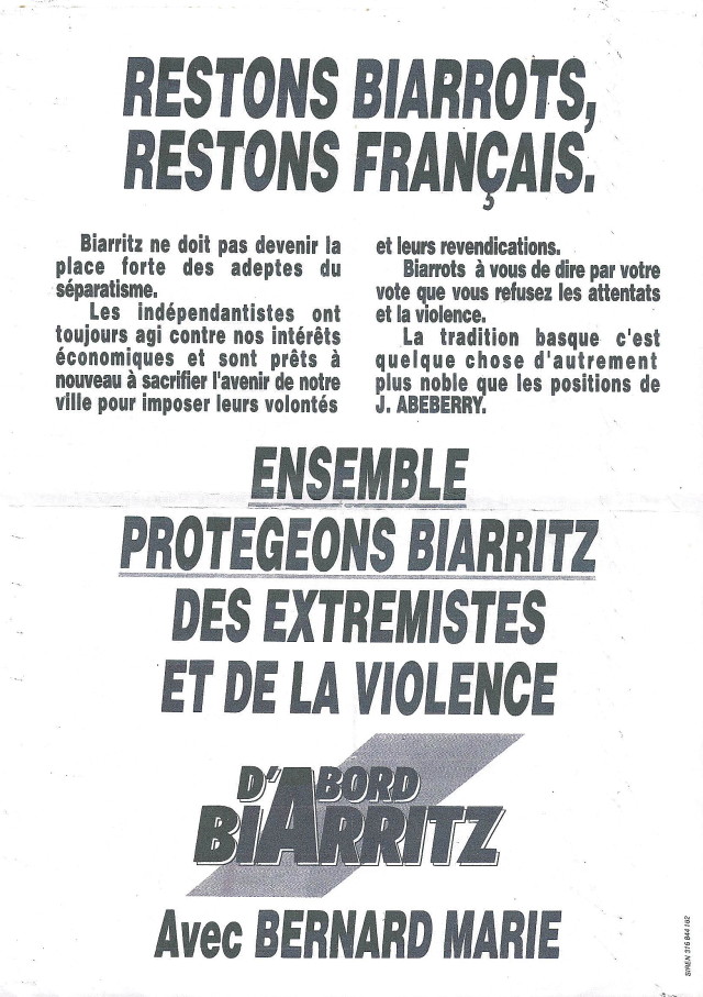 1991 tract Bernard Marie contre Jakes Abeberry 2